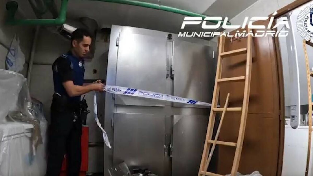 La Policía precinta un local que vendía kebabs en Madrid lleno de grasa y cucarachas