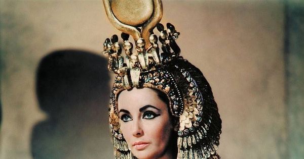Foto: Elizabeth Taylor en 'Cleopatra'. 