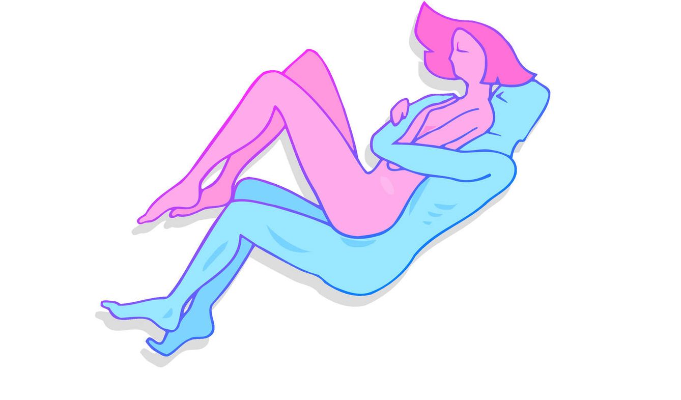 vector illustration of typical sexual positions