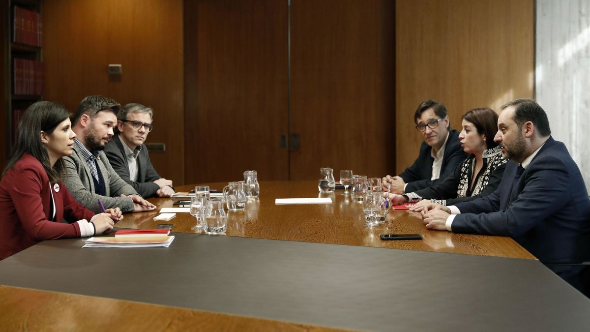 PSOE y ERC se reúnen en Madrid sin lograr desencallar la investidura de Sánchez