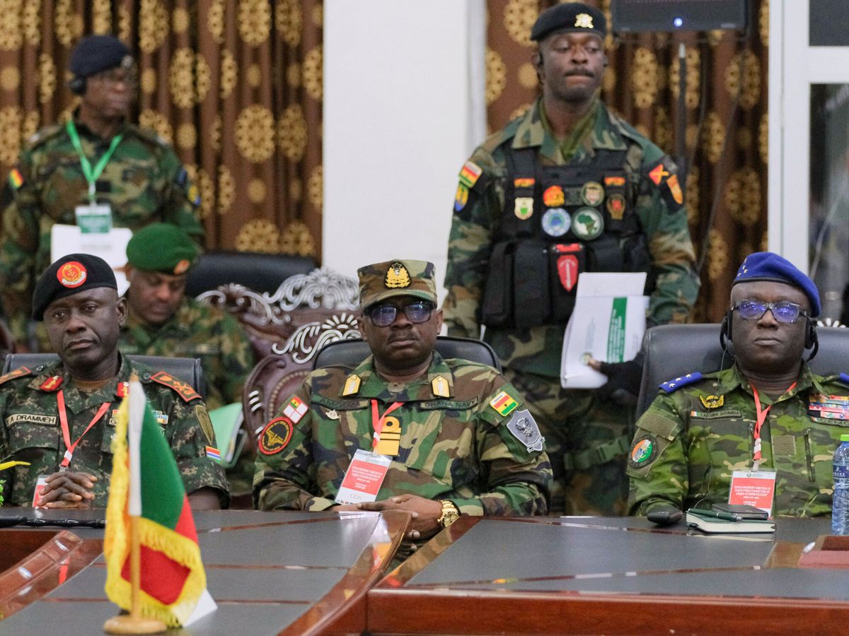 Foto: Comité de jefes de la CEDEAO. (Reuters/Francis Kokoroko)
