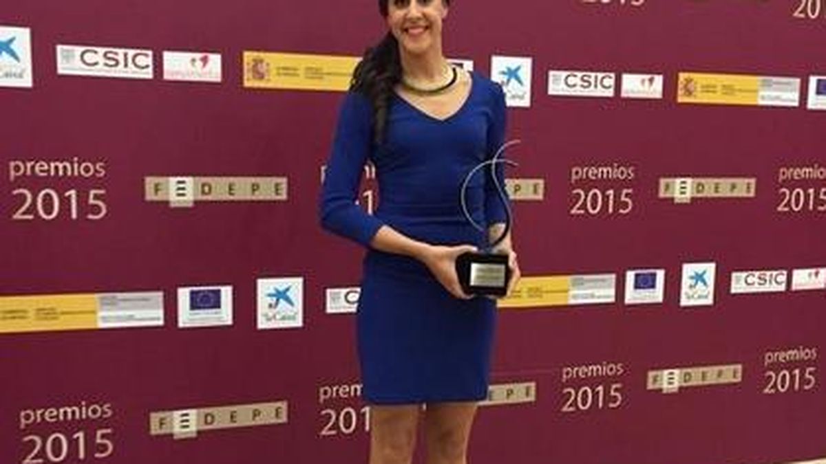 Carolina Marín recibe el premio Mujer Profesional por sus logros deportivos