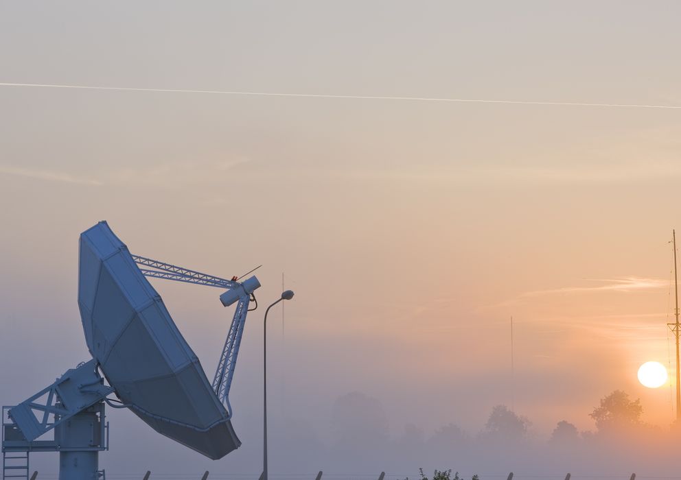 Foto: Centro de control de satélites de Eutelsat. 