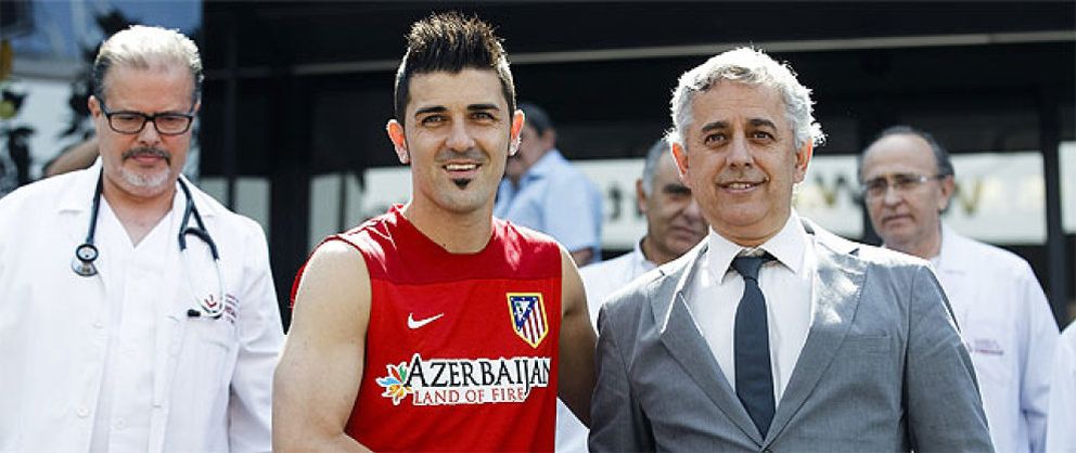 Foto: El Atleti soñó con Suárez, pujó por Negredo, tanteó a Soldado y firmó a Villa