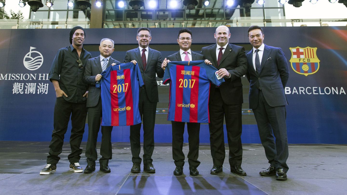 El Barça firmó un acuerdo para abrir una academia. (EFE)