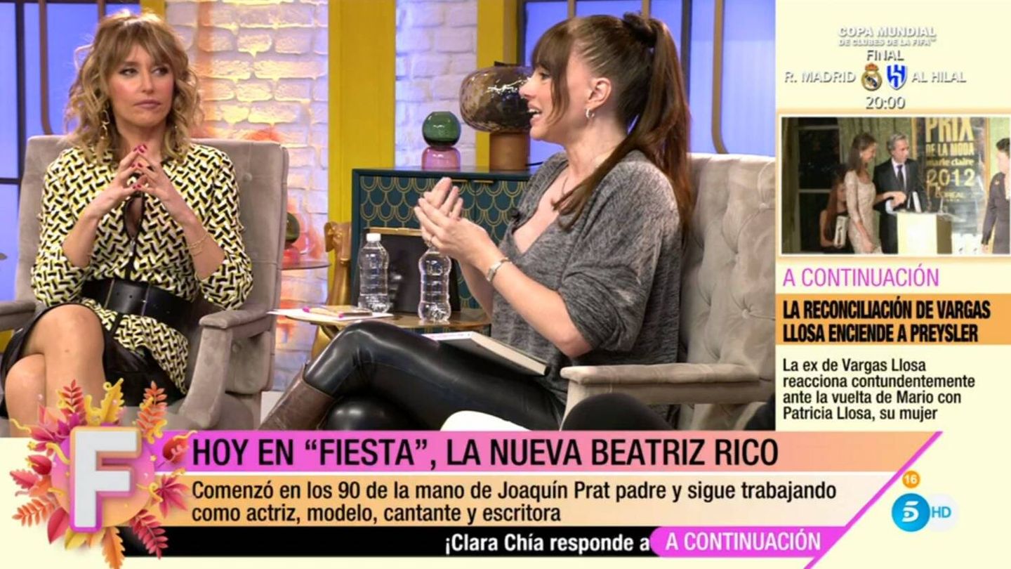 Emma García y Beatriz Rico en 'Fiesta'. (Mediaset España)