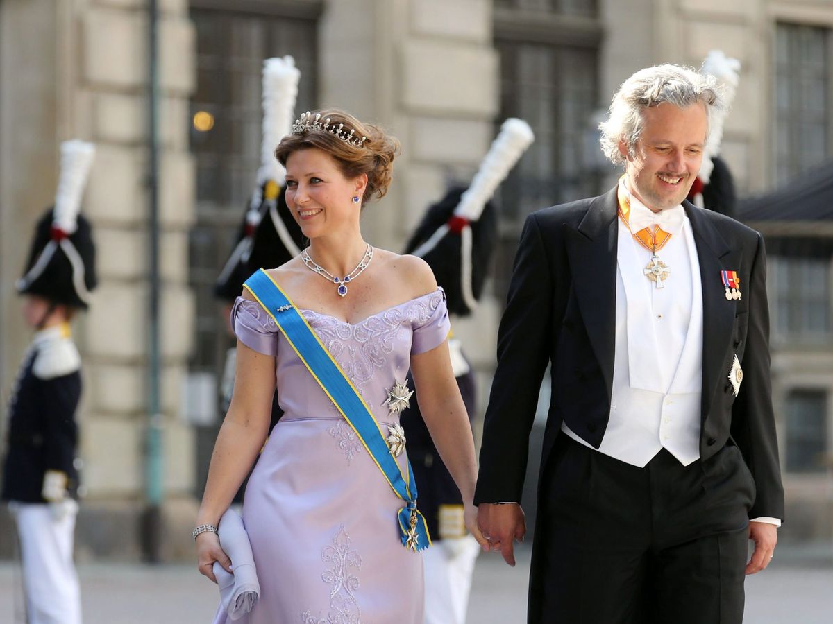 Foto: Ari Behn y la princesa Marta Luisa. (EFE)