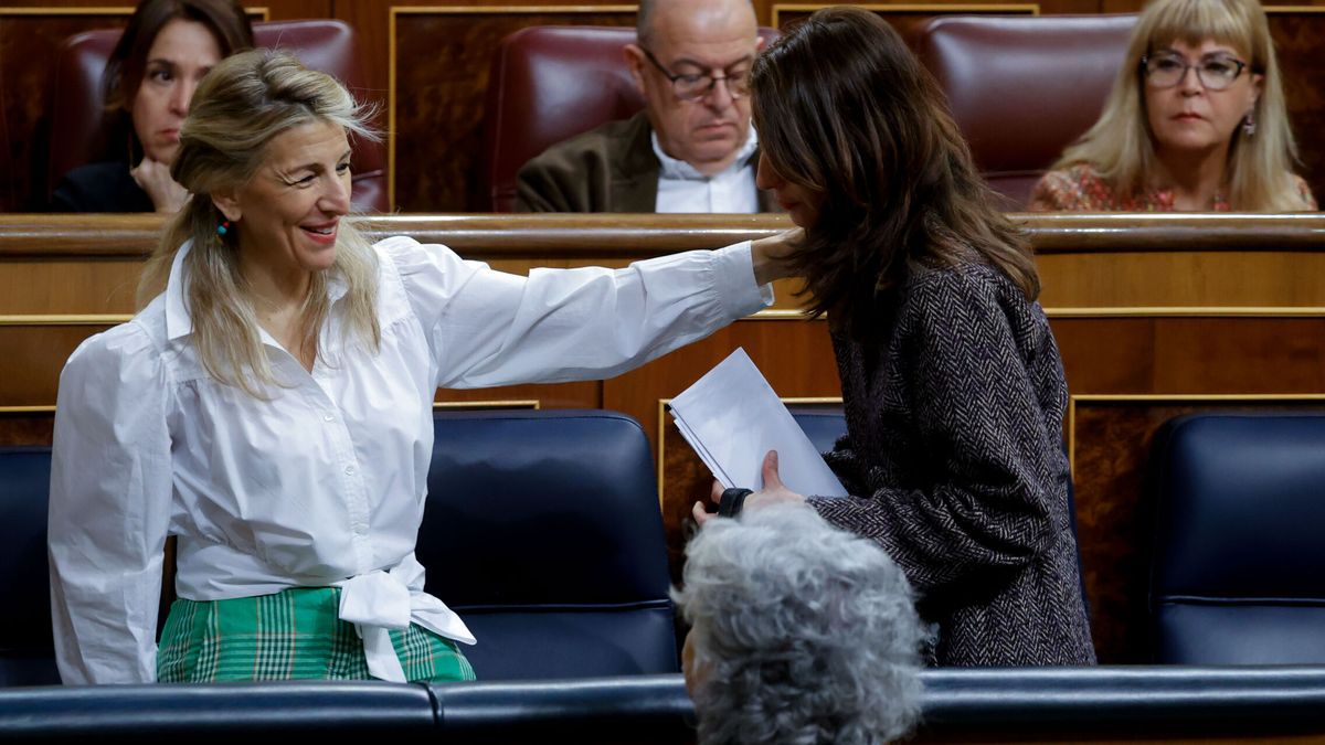 Yolanda Díaz pide a PSOE y UP que dejen de discutir sobre el sí es sí: "Solo gana el PP"