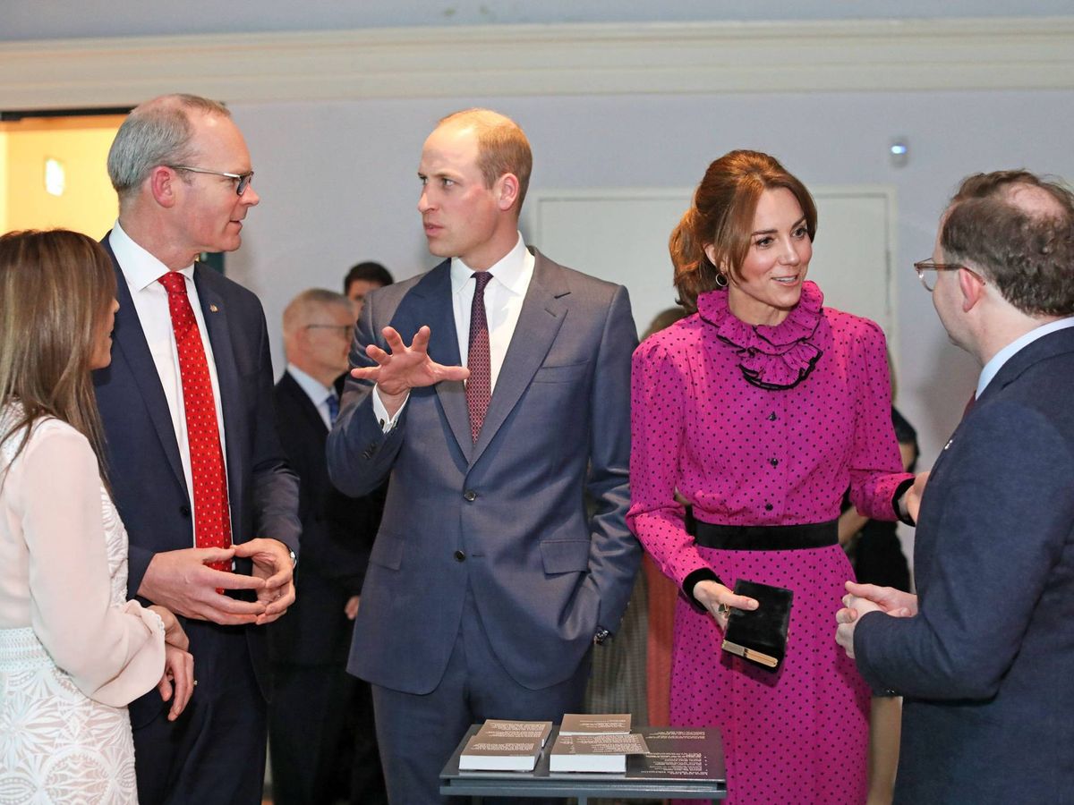 Foto: Los duques de Cambridge, este miércoles en Irlanda. (Cordon Press)