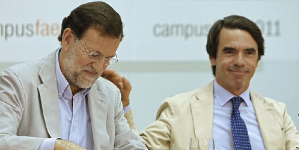 Foto: ‘Empieza el cambio’: Aznar inaugurará la convención para llevar a Rajoy a La Moncloa