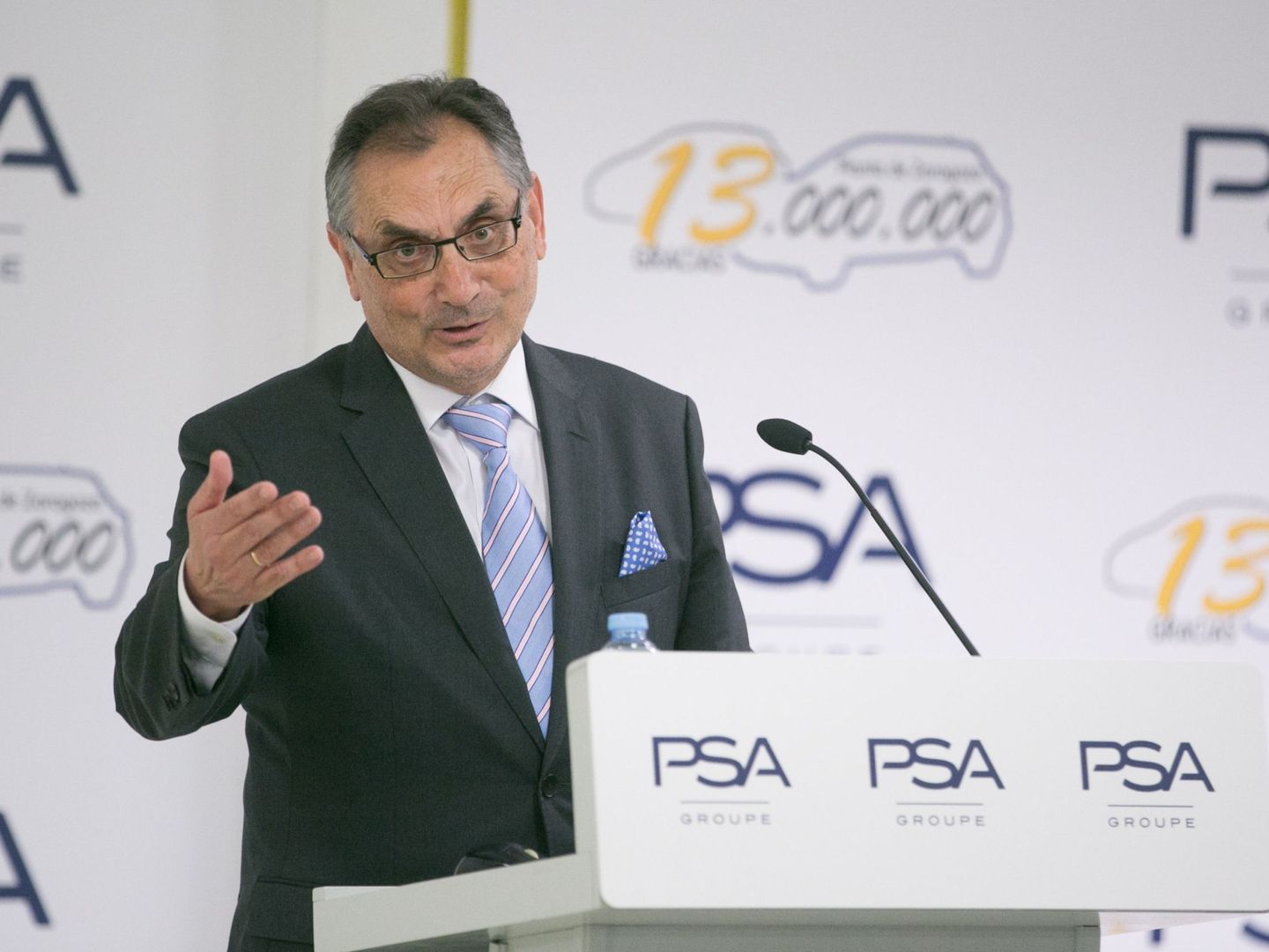 El director general de Opel España, Antonio Cobo. (EFE)