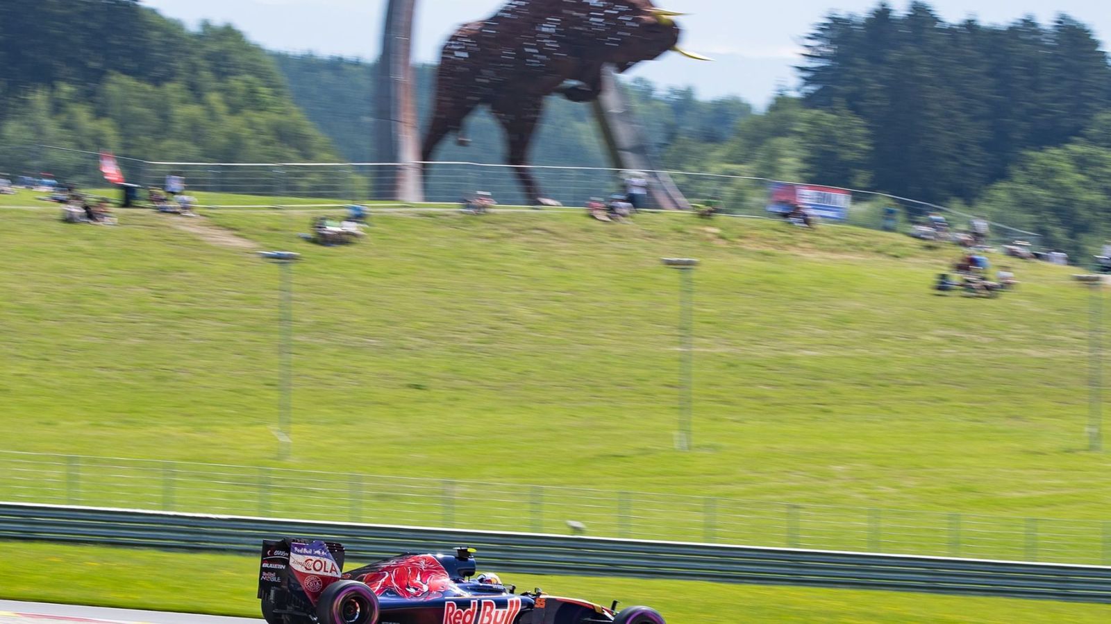 Foto: Carlos Sainz en el Red Bull Ring.