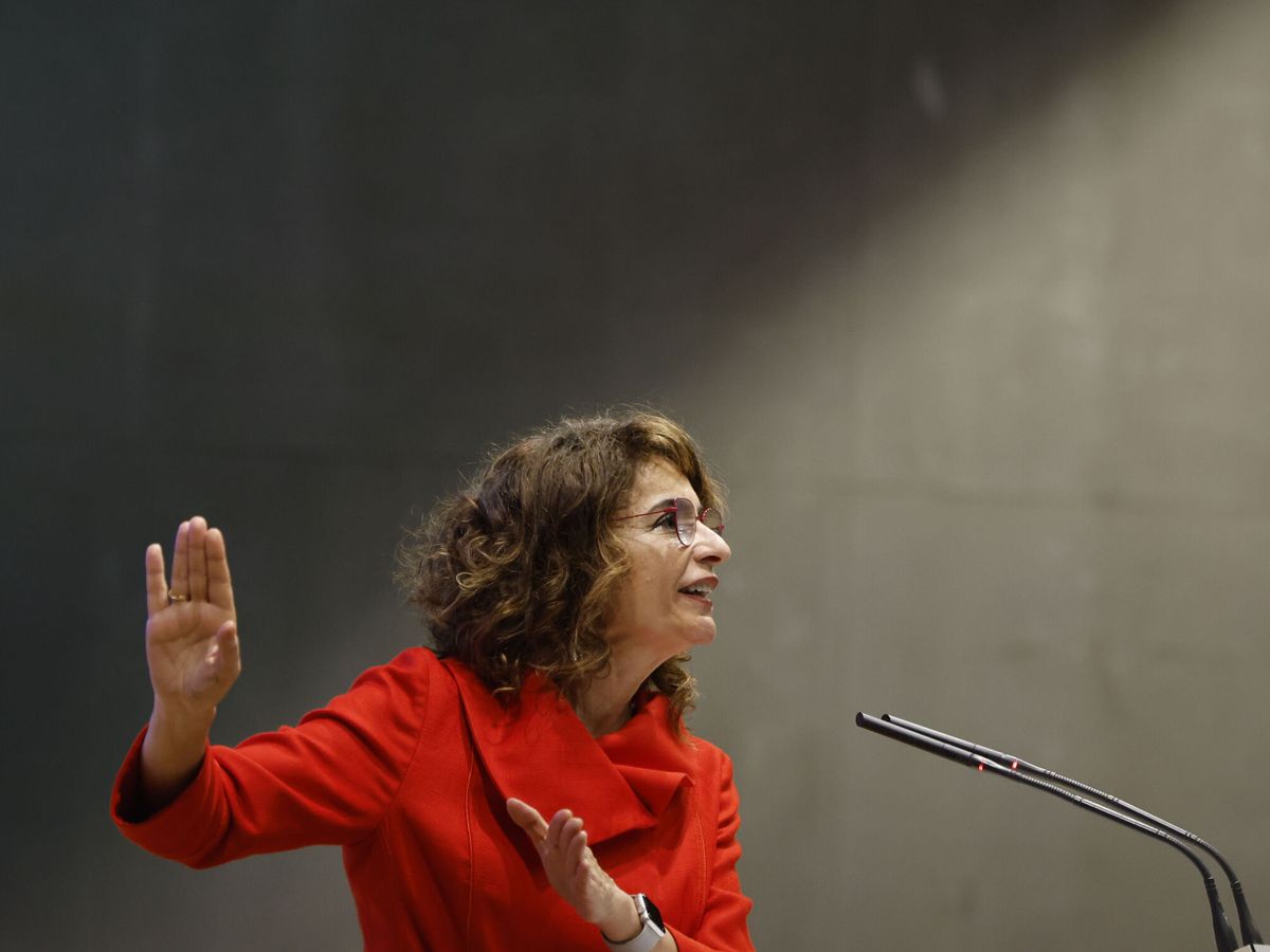 Foto: La vicepresidenta primera y ministra de Hacienda, María Jesús Montero. (EFE/Sergio Përez)