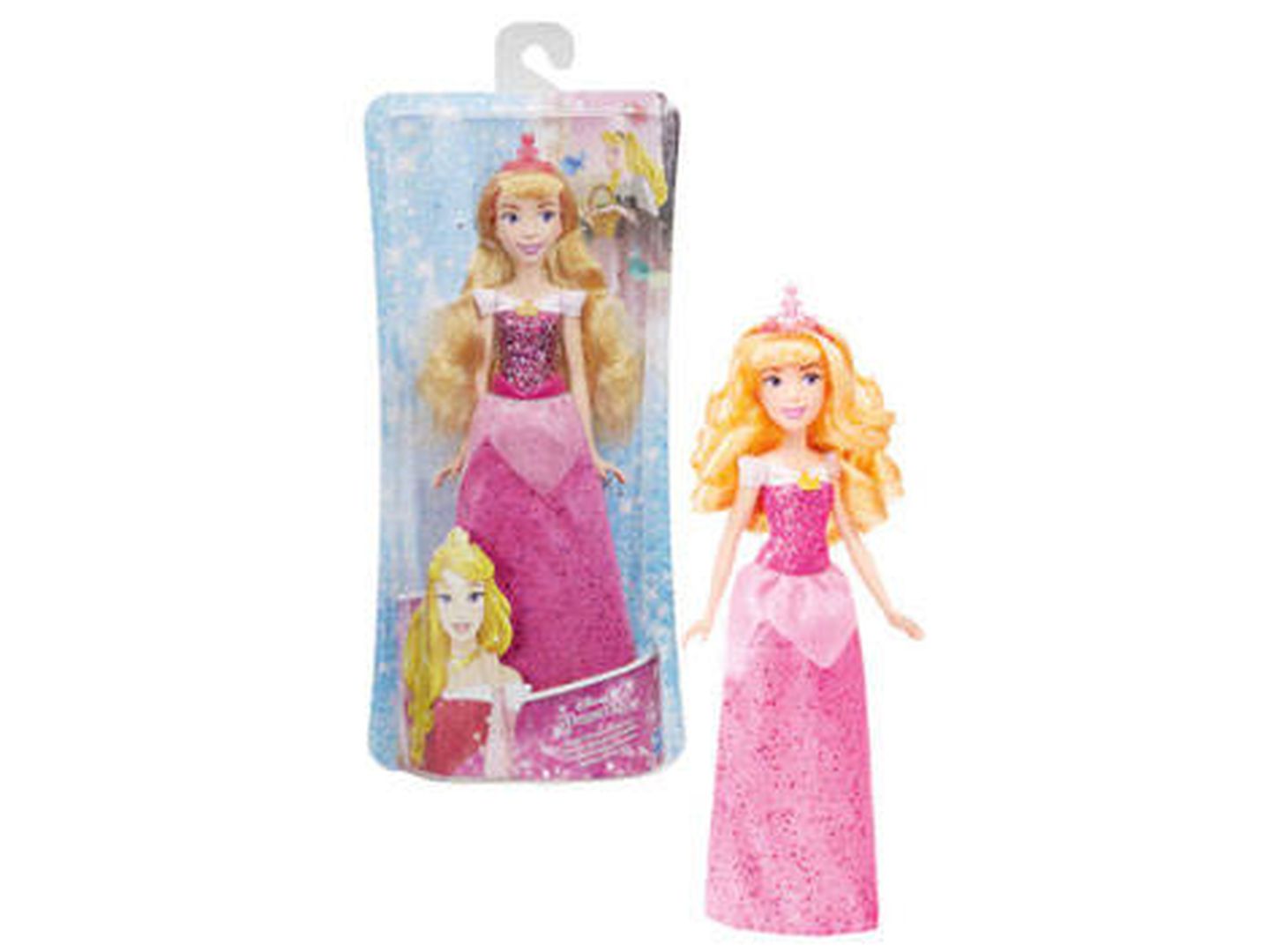 Muñeca Aurora Brillo Real Princesas Disney (Hasbro)