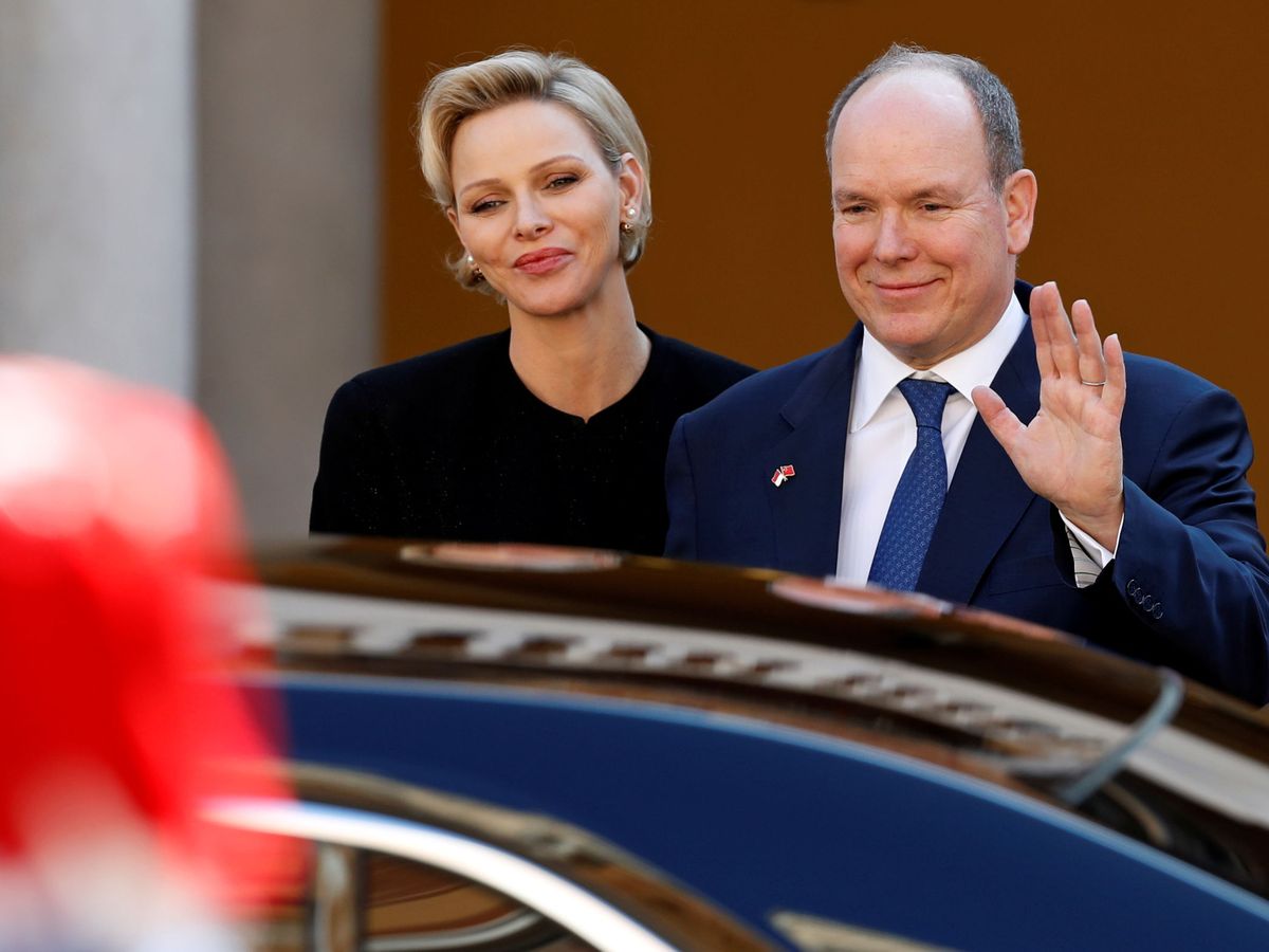 Foto: La princesa Charlène y el príncipe Alberto, en una imagen de archivo. (Reuters/Eric Gaillard)