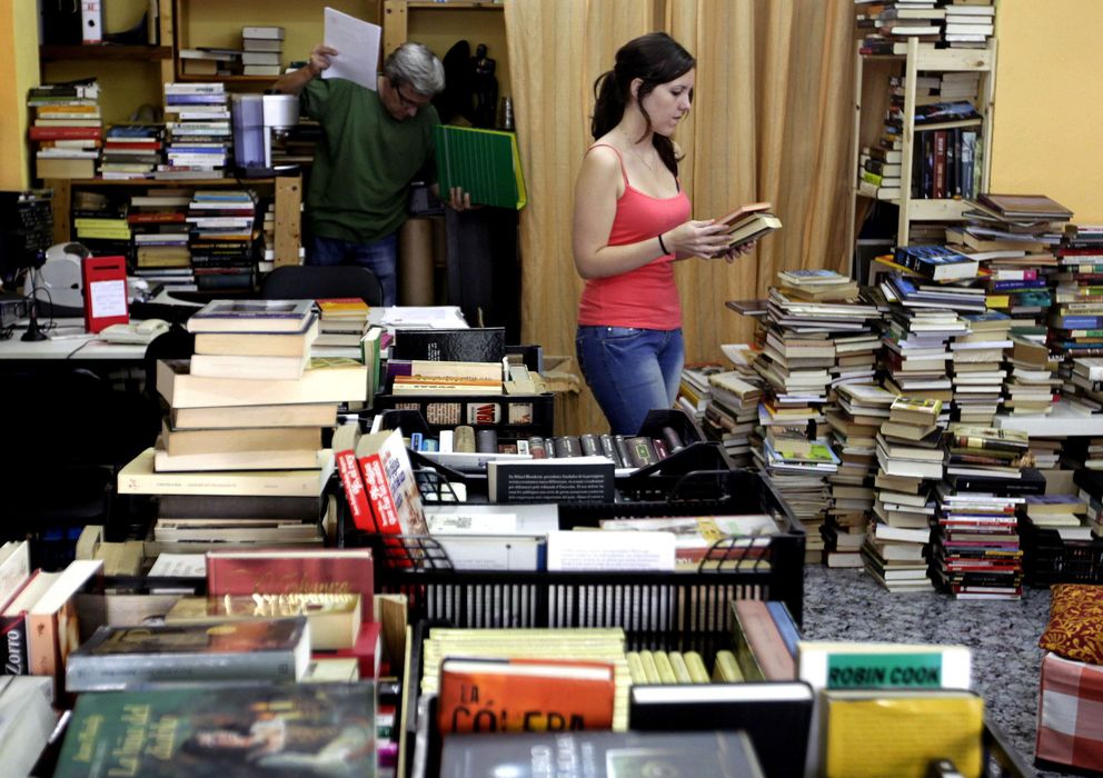 Foto: La librería "Libros libres", de Barcelona. (EFE)