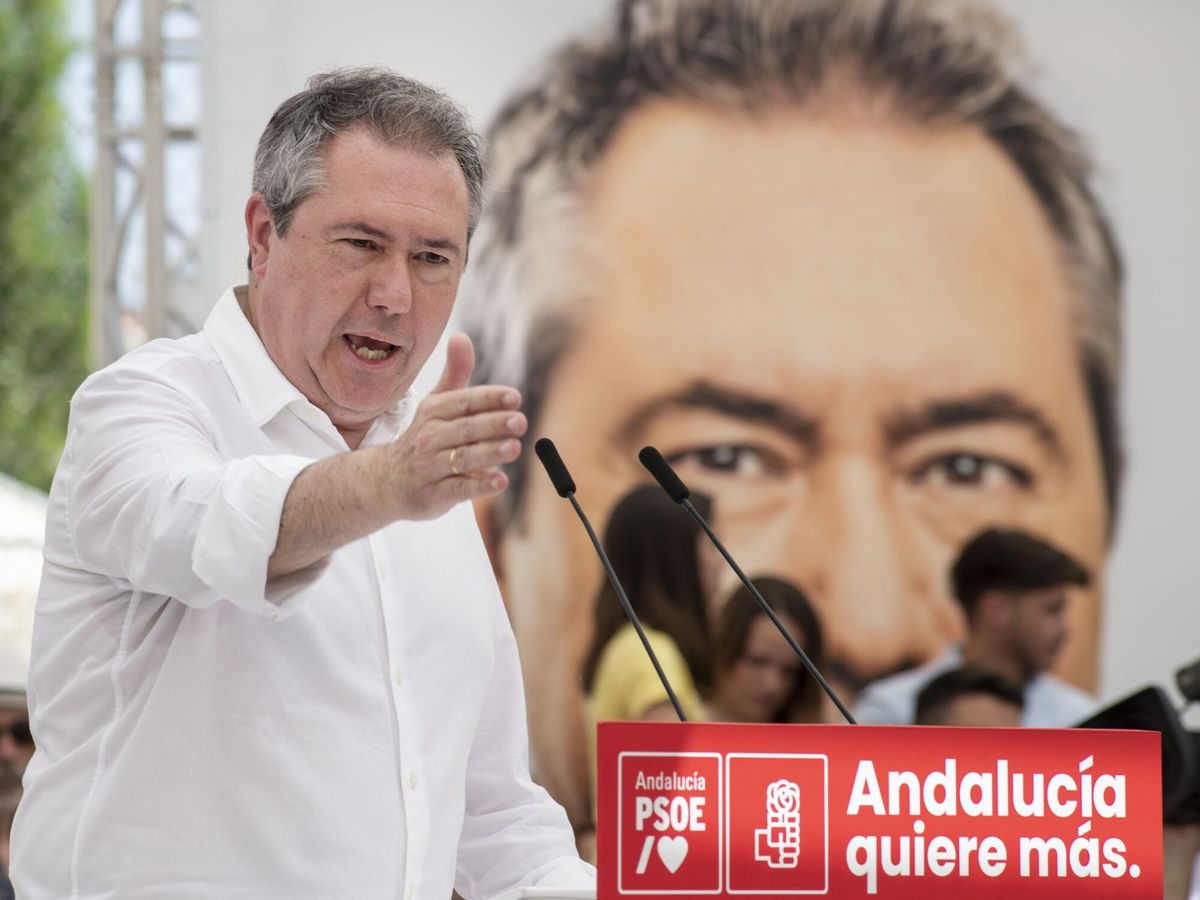 Foto: El candidato socialista a la presidencia de la Junta de Andalucía, Juan Espadas. (EFE/José Manuel Pedrosa)