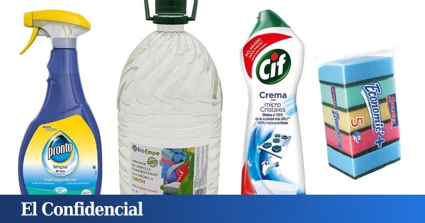 Los cinco únicos productos que necesitas para limpiar tu casa