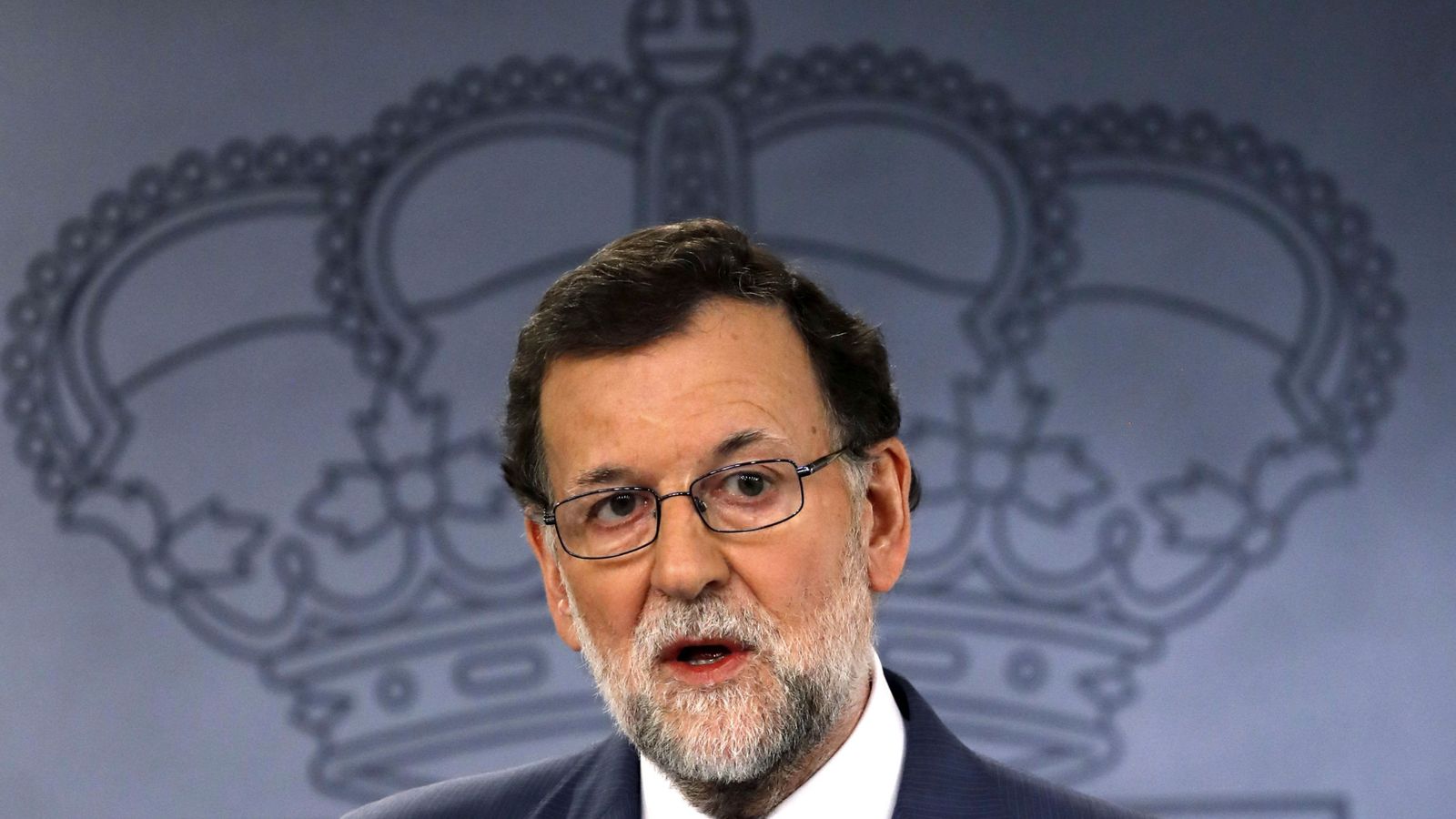 Foto: El presidente del Gobierno, Mariano Rajoy, en una rueda de prensa. (EFE)