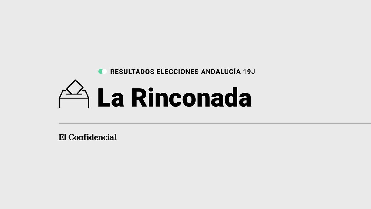 Resultados en La Rinconada de elecciones en Andalucía 2022 con el escrutinio al 100%