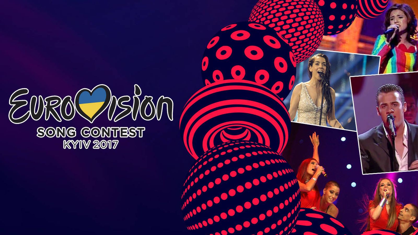 Foto: Varios de nuestros últimos representantes en el Festival de Eurovisión.