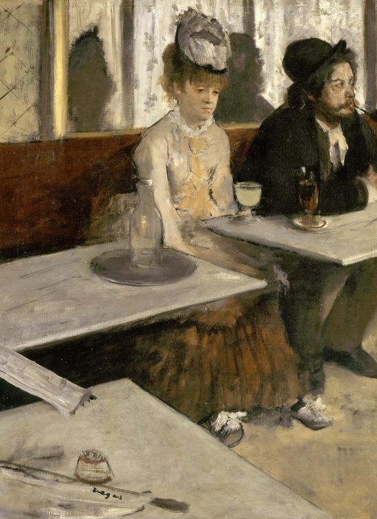 'La absenta', de Degas, que se puede ver en la exposición del Museo de Orsay