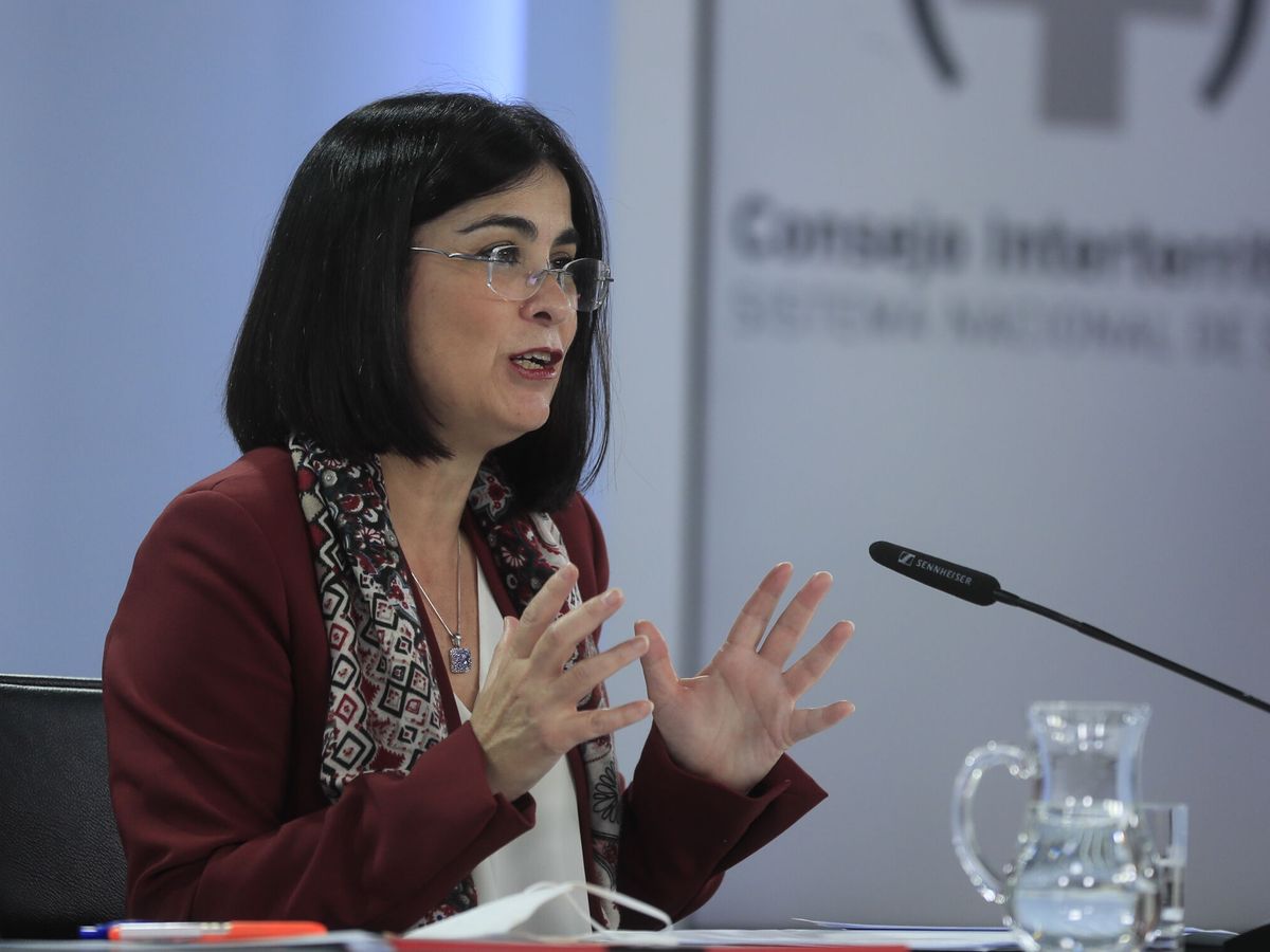 Foto: La ministra de Sanidad, Carolina Darias. (EFE/Fernando Alvarado)