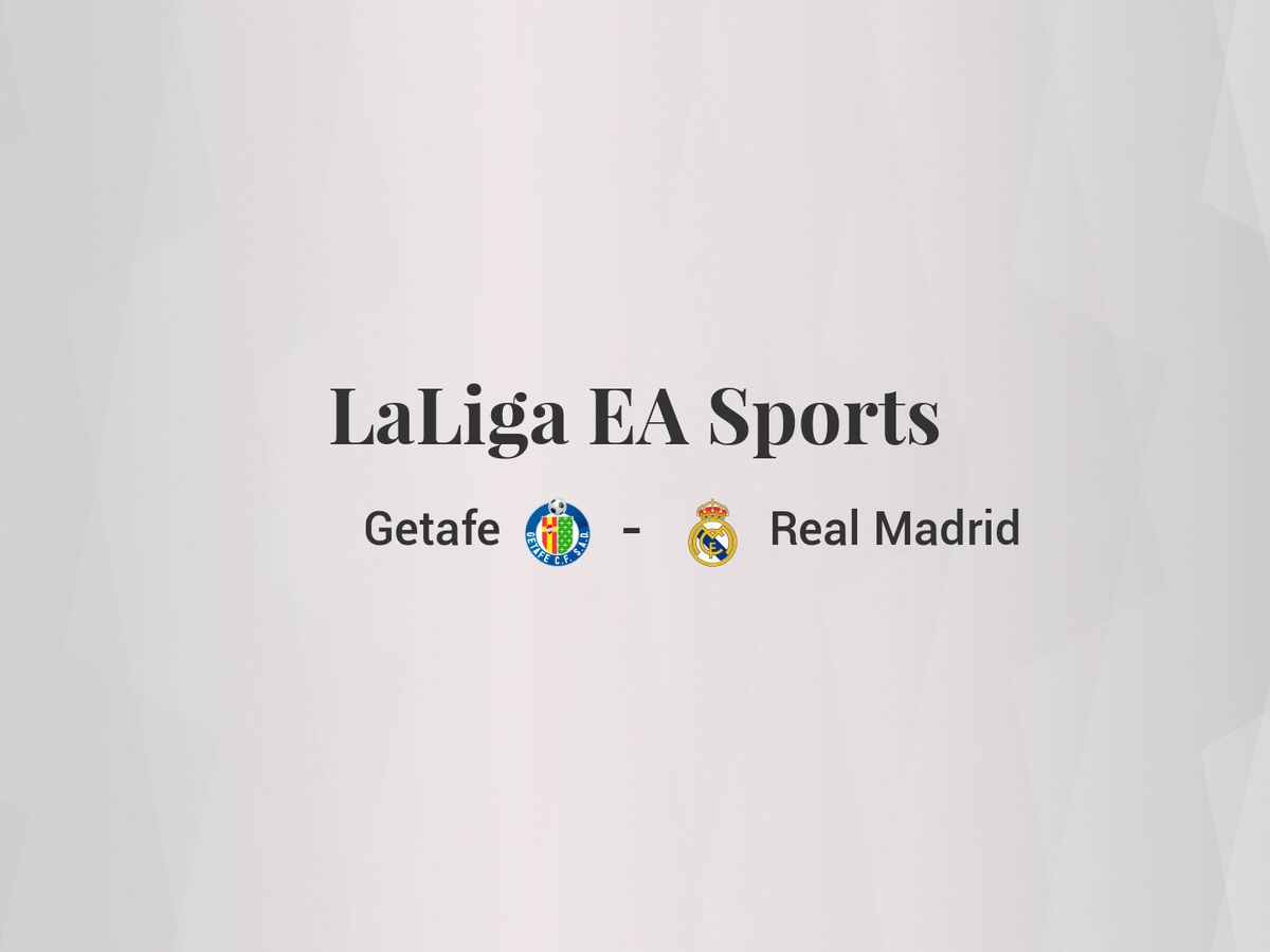 Foto: Resultados Getafe - Real Madrid de LaLiga EA Sports (C.C./Diseño EC)
