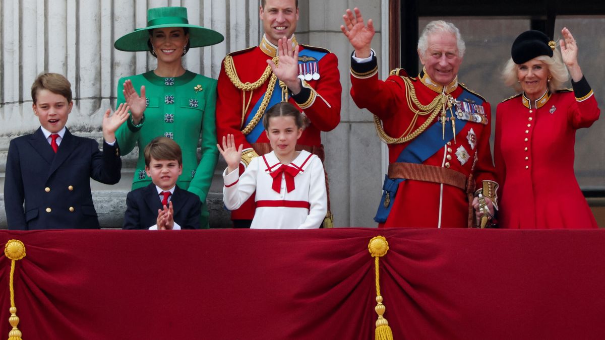 Así ha vivido la familia real británica su primer Trooping the Colour sin Isabel II