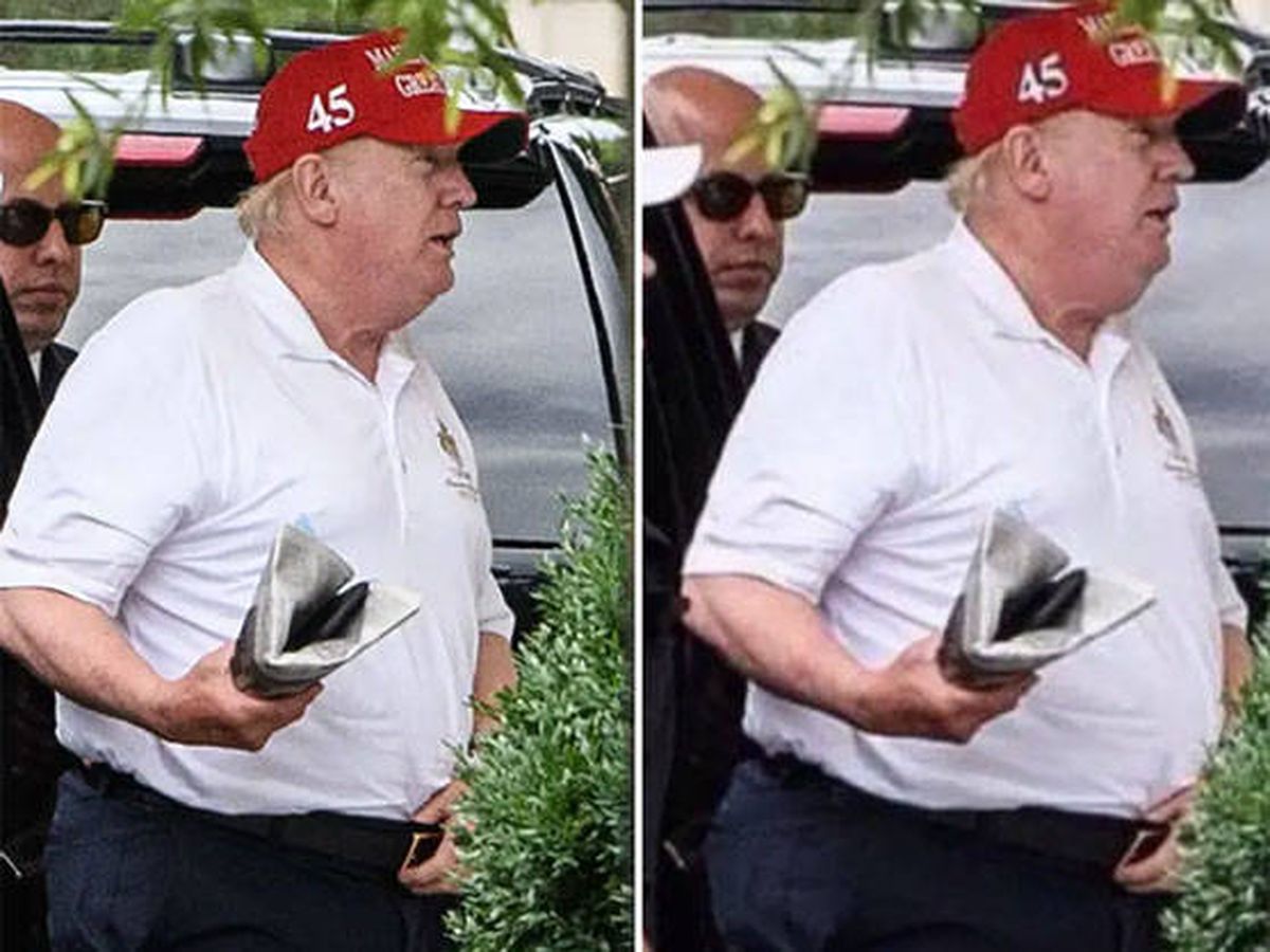 Foto: Donald Trump vuelve a ser "víctima" del Photoshop (Foto: Twitter)