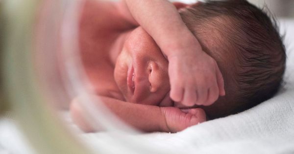 Foto: Un bebé recién nacido en un hospital. (EFE)
