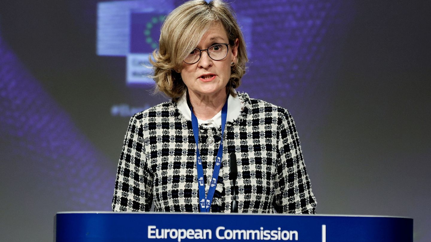 Mairead McGuinness, comisaria de Servicios Financieros. (Reuters)