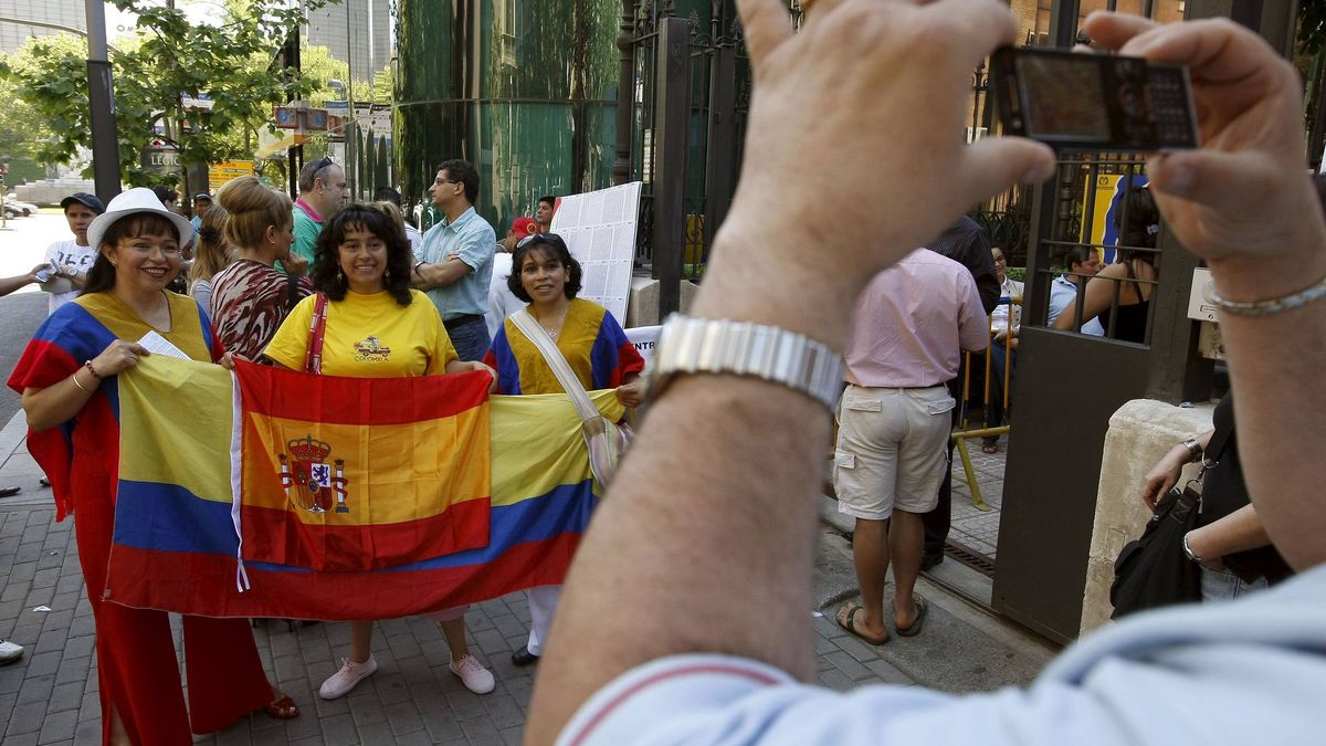 La clase media colombiana se enamora de España