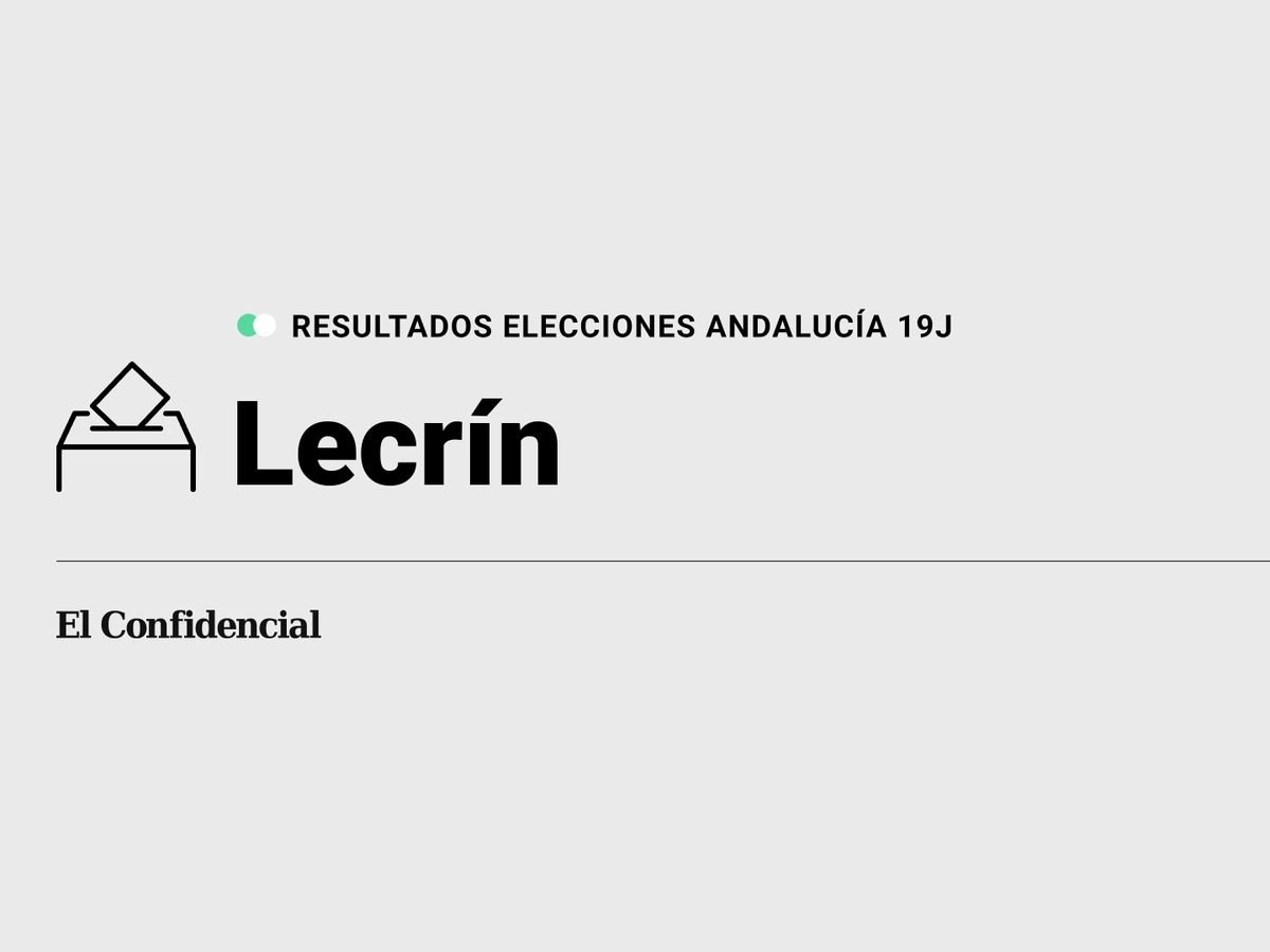Foto: Resultados en Lecrín, Granada, de las elecciones de Andalucía 2022 este 19-J (C.C./Diseño EC)