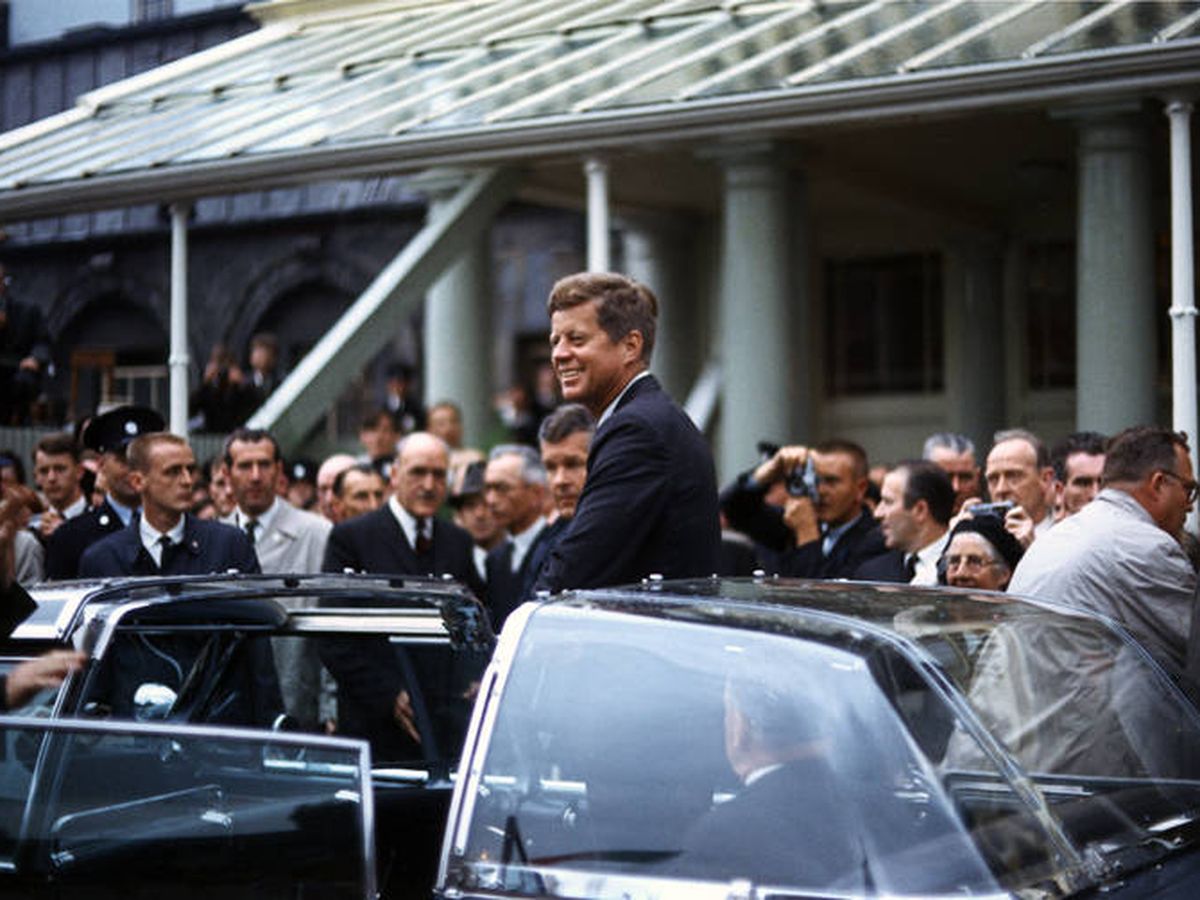 Foto: John F. Kennedy en Irlanda, el 27 de junio de 1963, pocas semanas antes de ser asesinado. (Wikipedia)