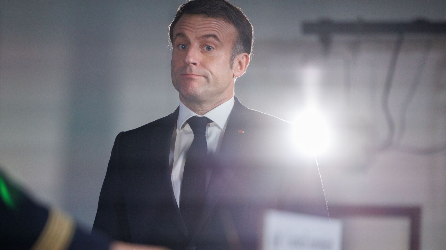 El presidente francés, Emmanuel Macron. (Reuters)