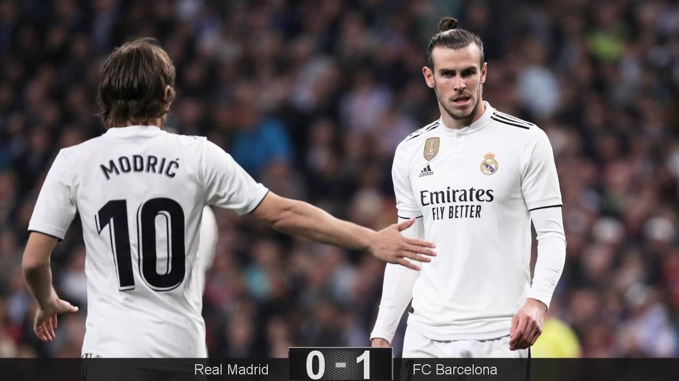 Foto: Gareth Bale, titular en el Real Madrid-FC Barcelona, volvió a decepcionar. (Reuters)