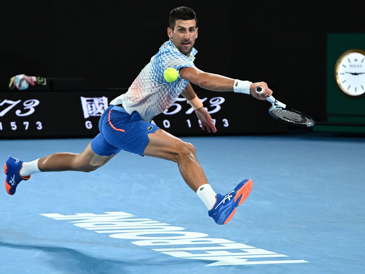 Foto: Djokovic ha igualado a Nadal en Grand Slam. (EFE/Joel Carrett)