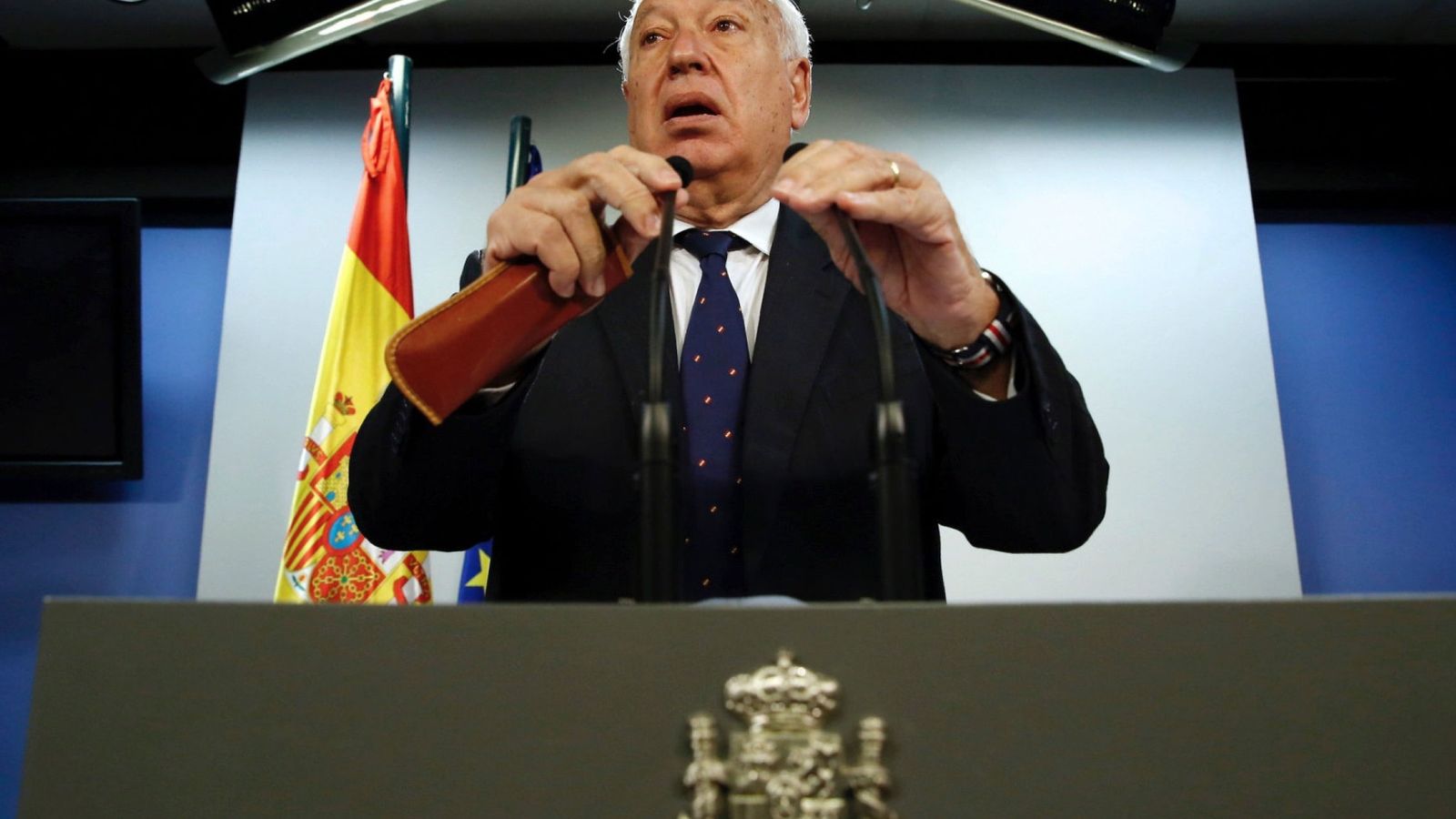 Foto: El ministro de Exteriores en funciones, José Manuel García-Margallo. (EFE)