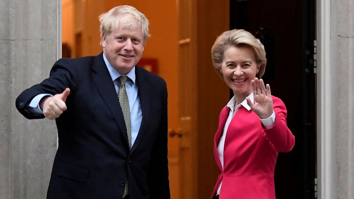 Boris Johnson-Von der Leyen: un vis a vis clave para desactivar el Brexit duro comercial   