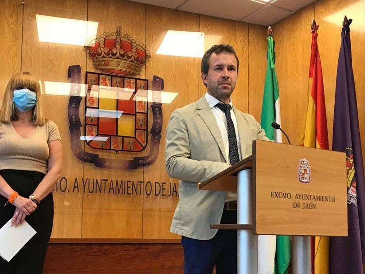 Foto: El actual alcalde socialista de Jaén, Julio Millán. (Ayuntamiento de Jaén) 