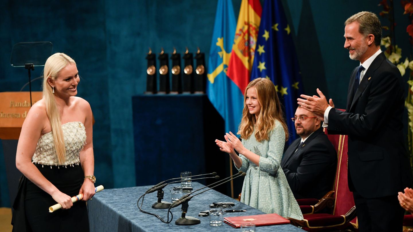 Lindsey Vonn recibe el Princesa de Asturias (Reuters)