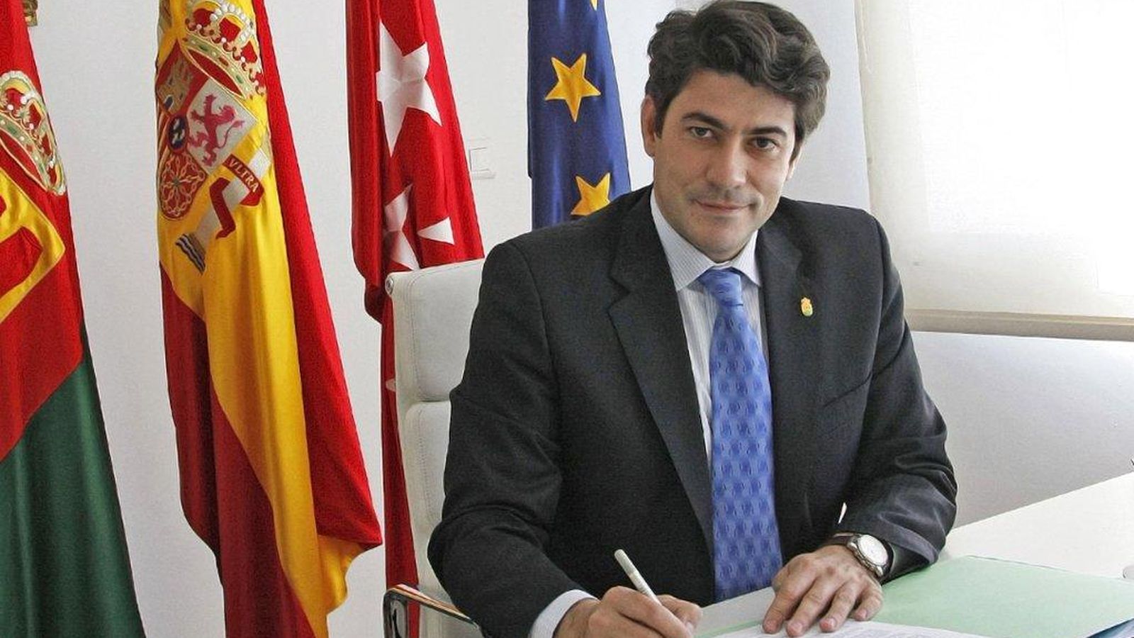 Foto: David Pérez, alcalde de Alcorcón