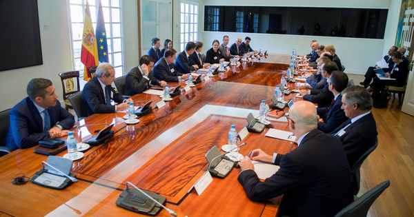 Foto: El presidente del Gobierno, Pedro Sánchez, ha mantenido este martes por la mañana una reunión en el Palacio de la Moncloa.