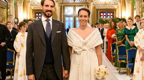 Philippos y Nina Flohr devuelven el esplendor monárquico a Atenas tras más de medio siglo sin una boda real