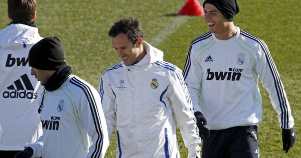 Foto: Ricardo Carvalho y Cristiano Ronaldo, en un entrenamiento con el Real Madrid en 2011. (EFE)