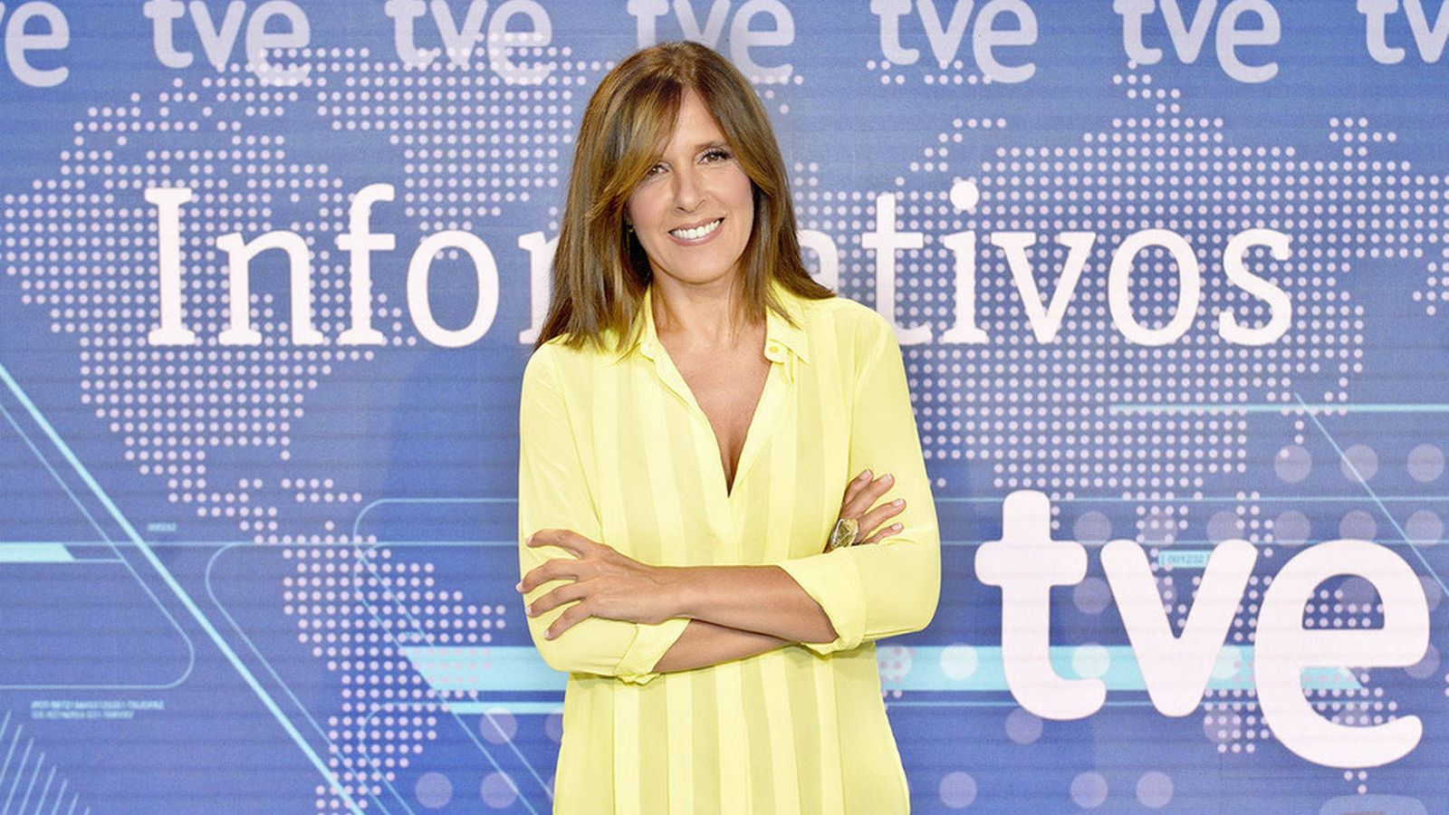 Ana Blanco, en la presentación de la temporada. (TVE)