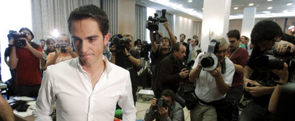 Foto: Alberto Contador: "Estoy realmente triste y desilusionado"