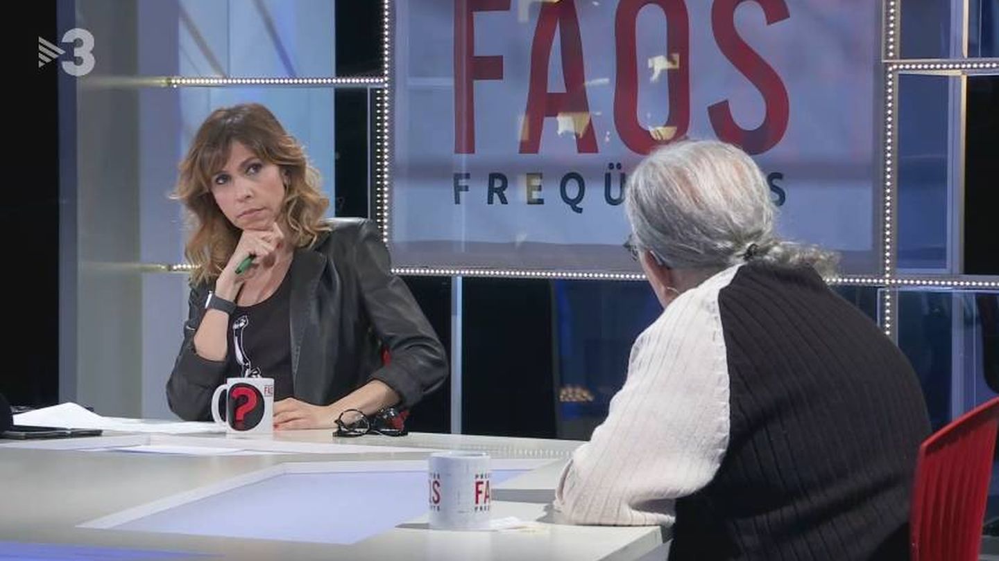 Cristina Puig y Cotarelo, en 'Preguntes Freqüents'. (CCMA)