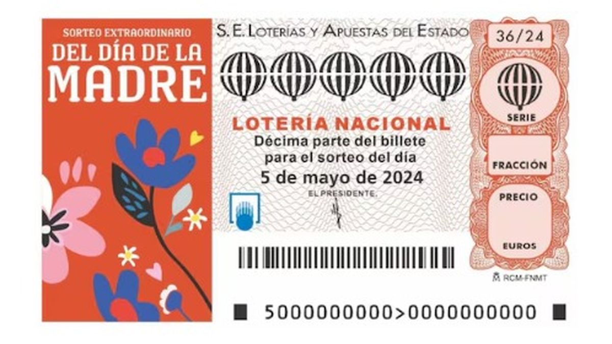 Lotería Nacional hoy, Sorteo Extraordinario del Día de la Madre: comprobar resultados y décimos del 5 de mayo, en directo